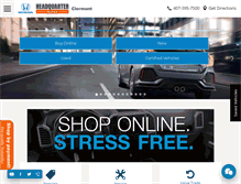 Tablet Screenshot of headquarterhonda.com